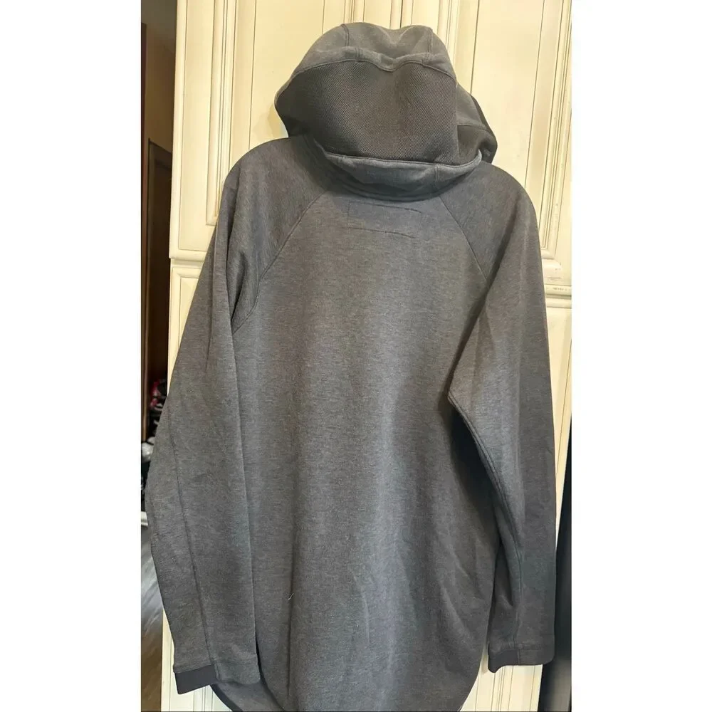 Nike Men's Dri-Fit NBA Minnesota Timberwolves Full Zip Hoodie Jacket Gray Large